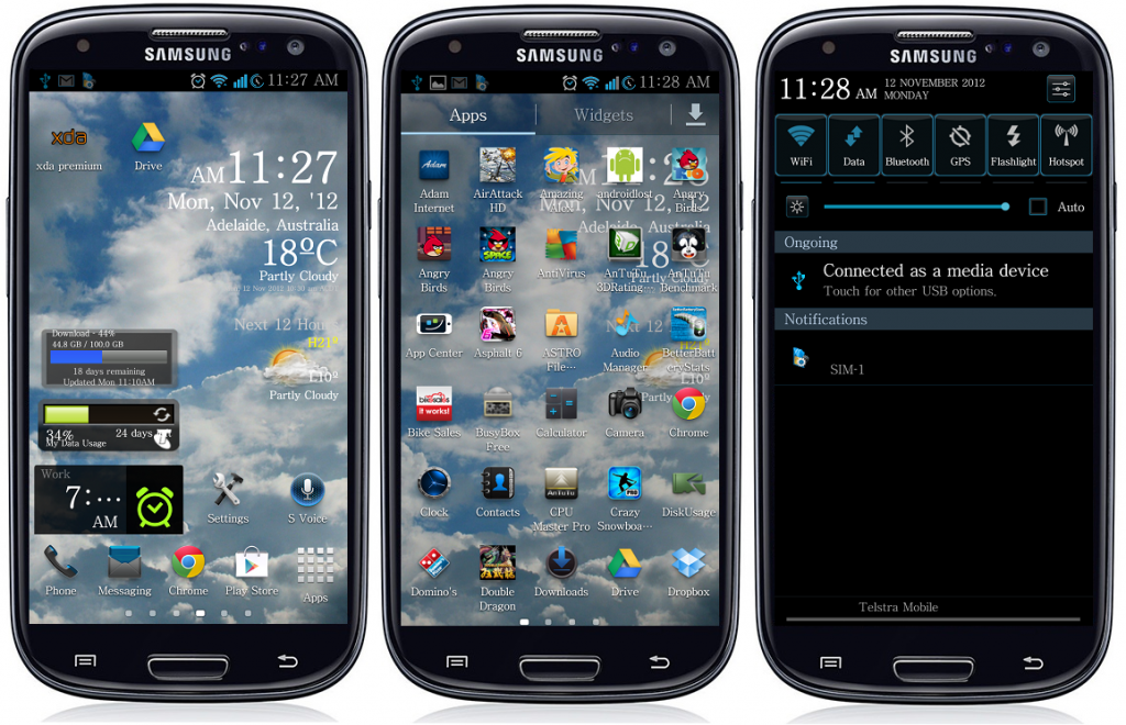 samsung galaxy s3 xda