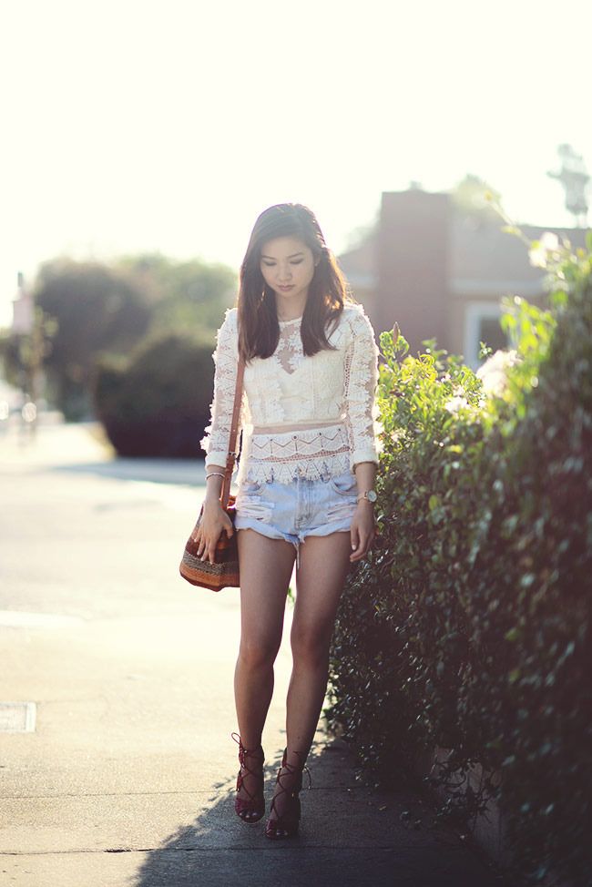 endless rose, lace, blouse