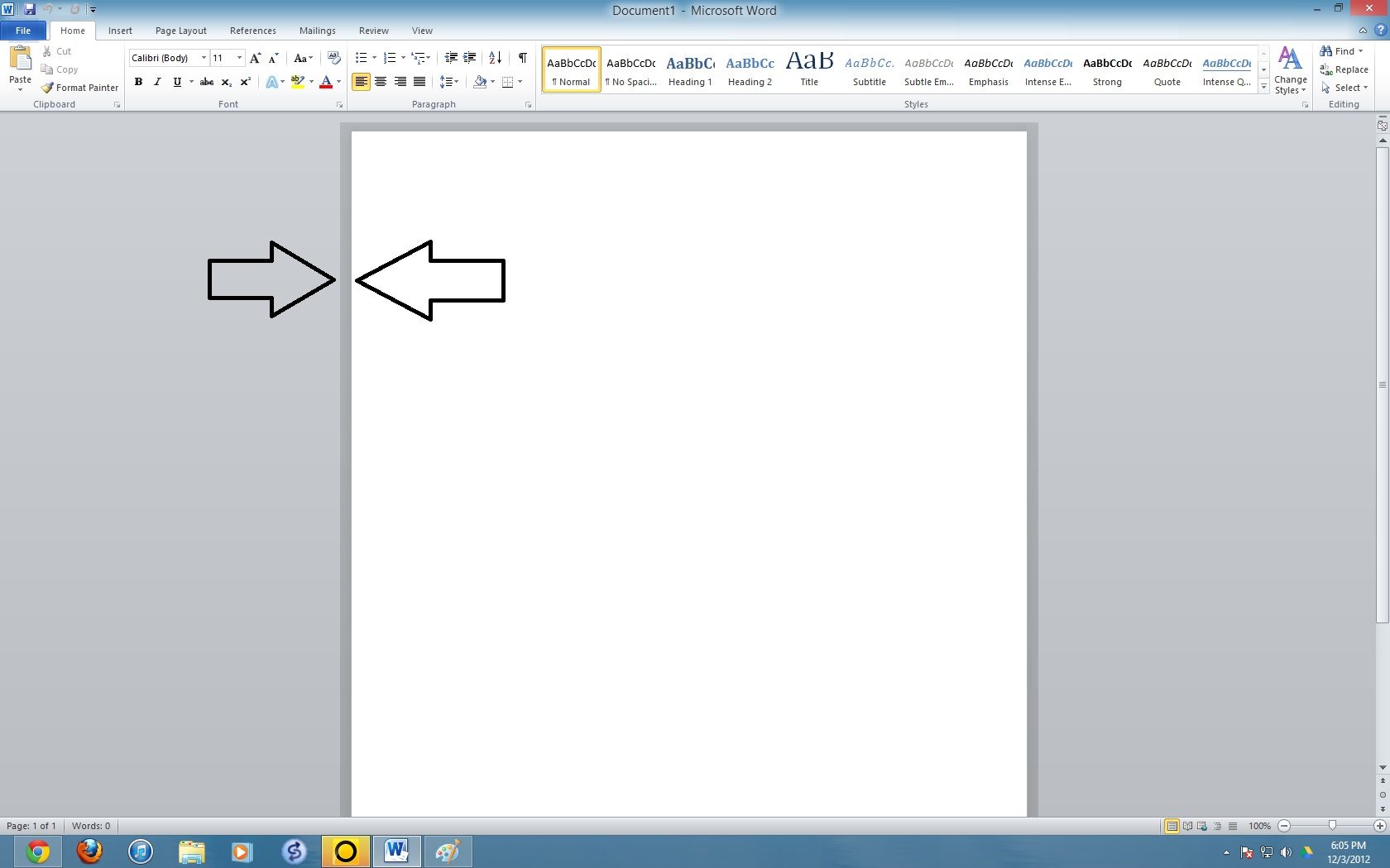 APA Style Microsoft Word 2013