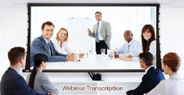 Reach Out To A Larger Audience With Webinar Transcription Services (c) transcriptionindia webinar fusion pro review in details