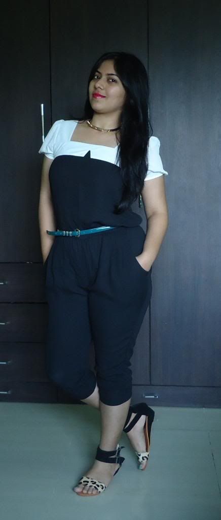 OOTD: Black & White Jumpsuit OOTD: Black & White Jumpsuit