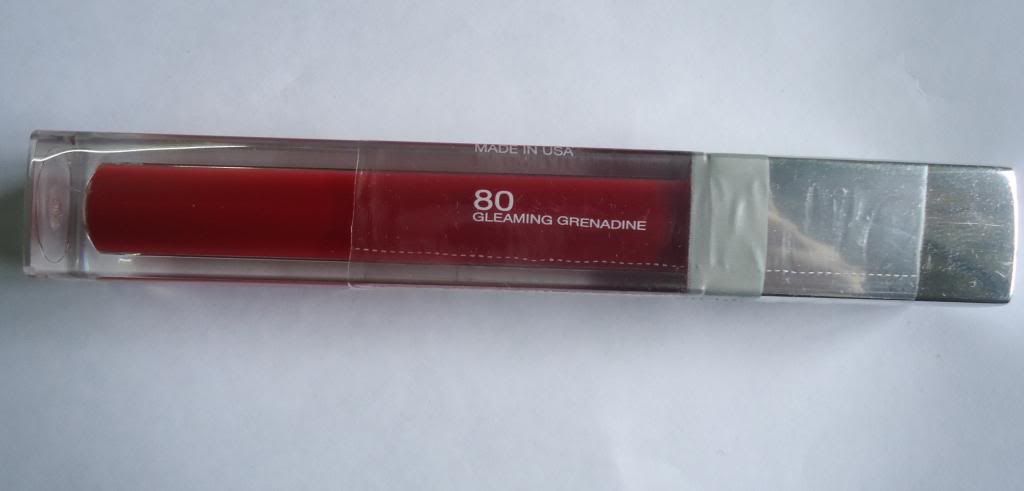 Maybelline Colorsensational High Shine Lip Gloss 80 Gleaming Grenadine Review, Swatches Maybelline Colorsensational High Shine Lip Gloss 80 Gleaming Grenadine Review, Swatches