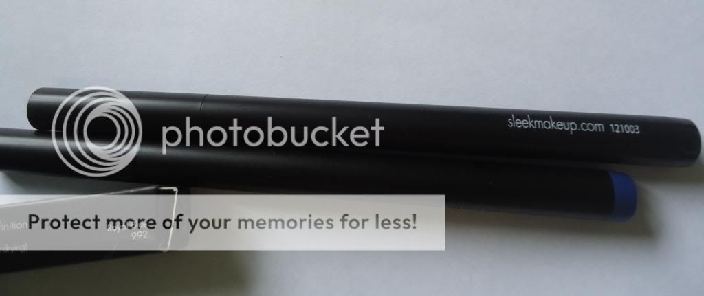 Sleek MakeUP Flick It Eyeliner Dazzling Black, Royal Blue Review, Swatches