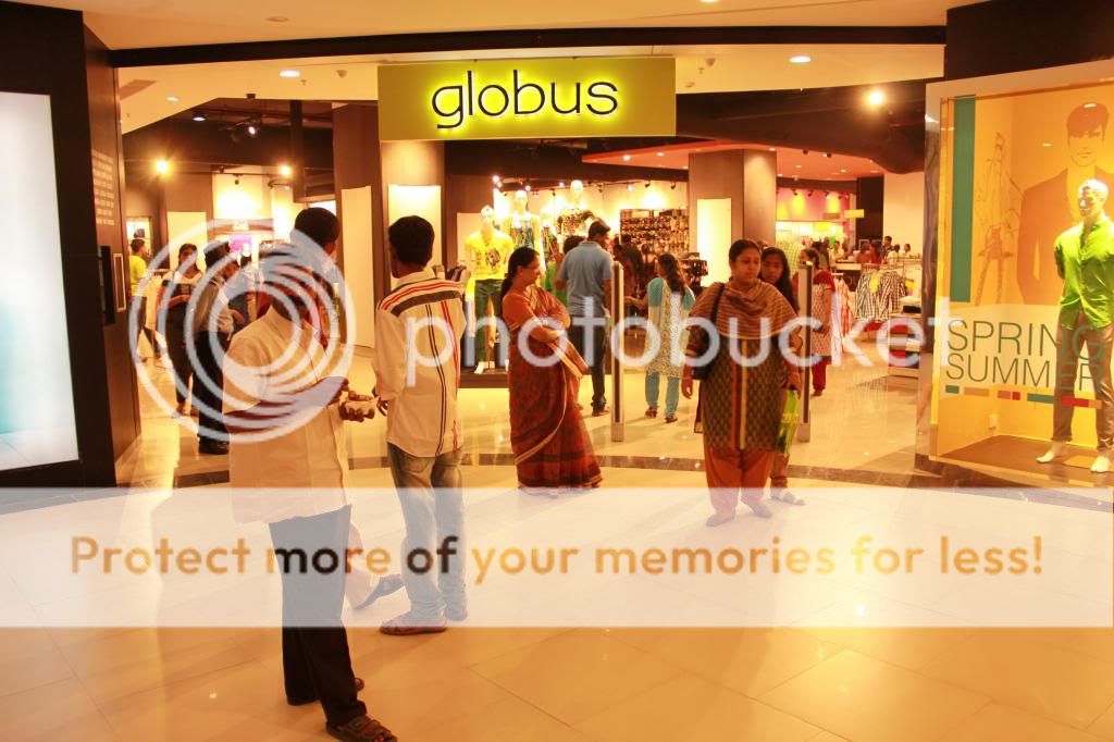 Globus launched a new outlet in Phoenix Market City, Chennai.